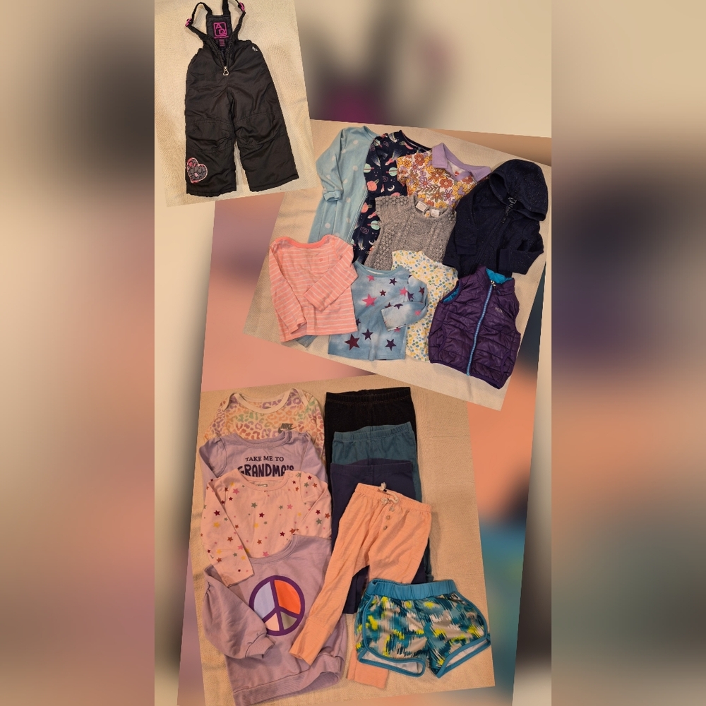 Bundle Of Baby Girls Clothing Size 18 Months